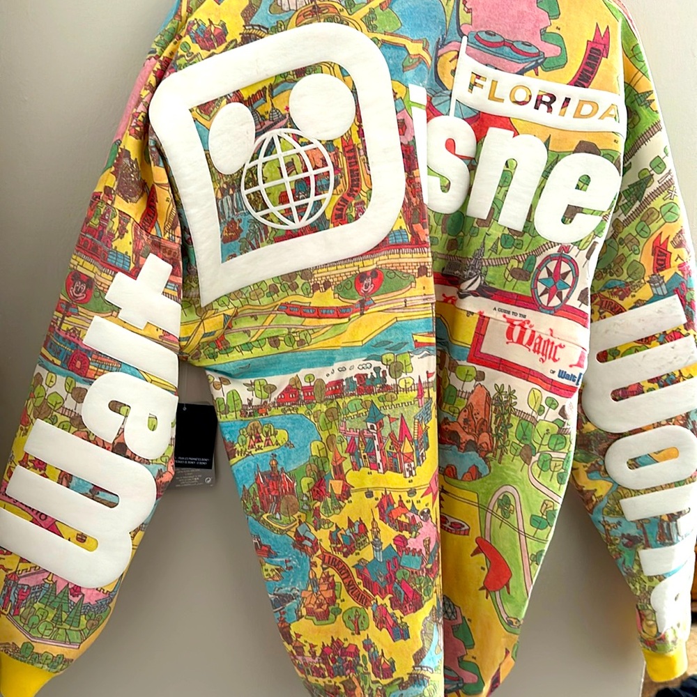 Walt Disney World Map Spirit Jersey